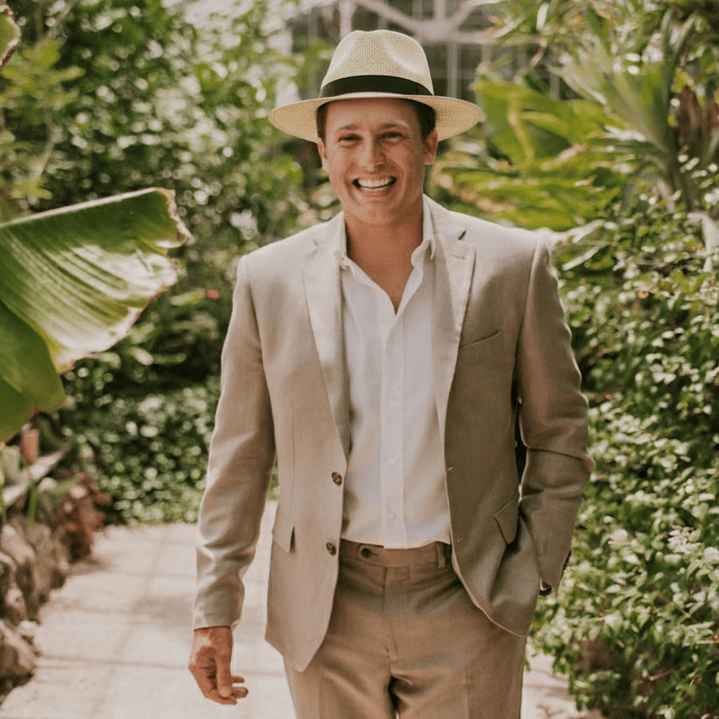 Sombrero Panamá para Matrimonio 1