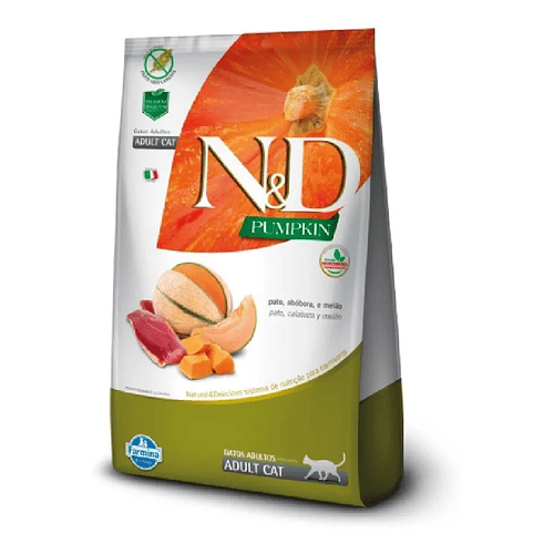 Alimento N&D Pumpkin Gato Formula Pato & Melon 7.5kg