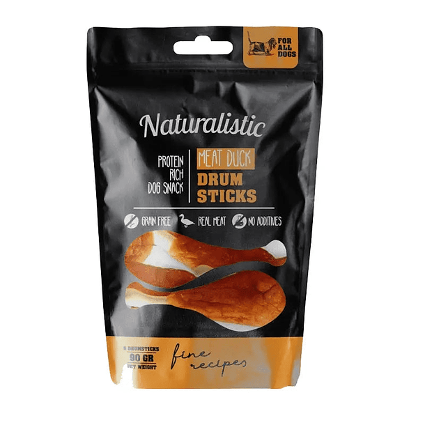 Snack para Perros Meatballs Baquetas de Pato – 90G