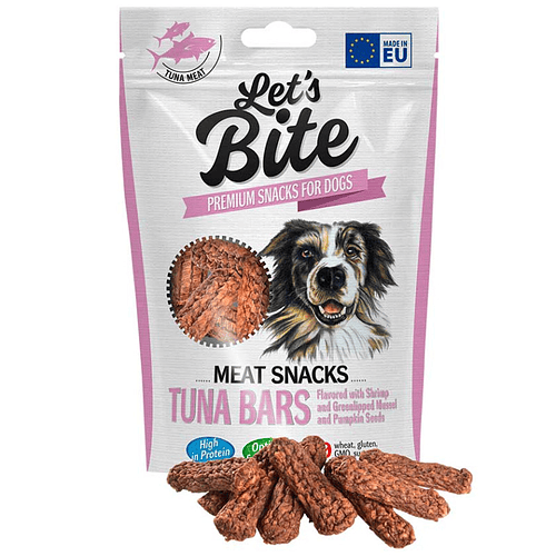 Snack Brit Lets   Bite Tuna bars  80 gr