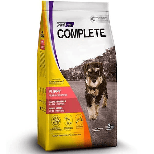 Vitalcan Complete Perro Cachorro Raza pequeña 7.5kg