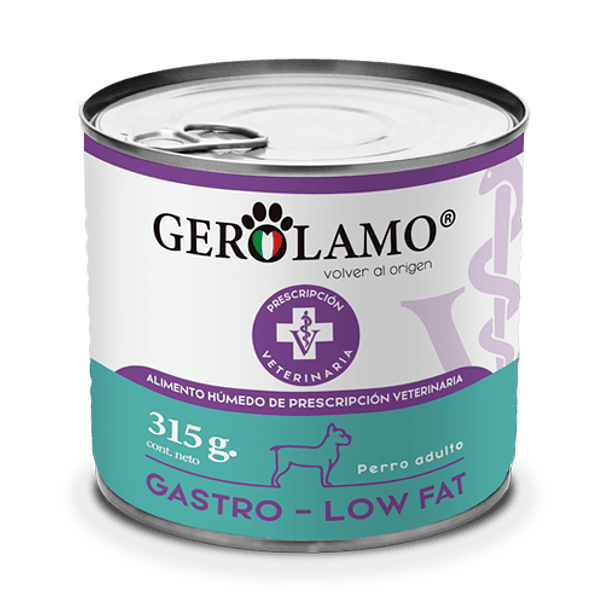 Gerolamo Pate Perro Adulto Gastro-Low Fat 315Gr