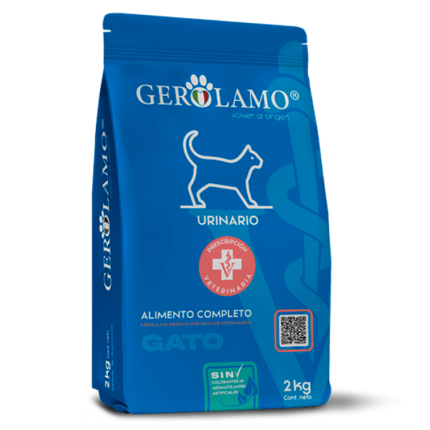 Gerolamo Alimento Seco Gato Adulto Urinario 2 Kg 1
