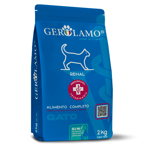 Gerolamo Alimento Seco Gato Adulto Renal 2 Kg