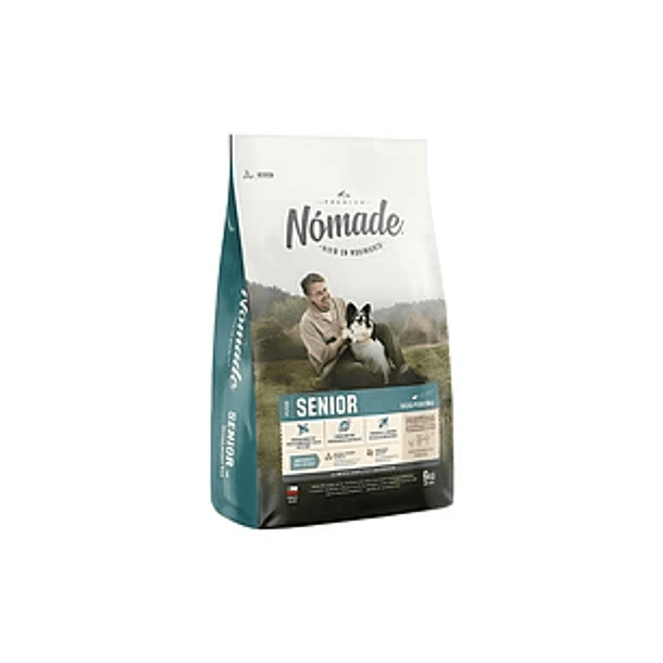 Nómade Perro Senior Razas Pequeñas 3 kg – Alimento Seco Premium para Perros Mayores