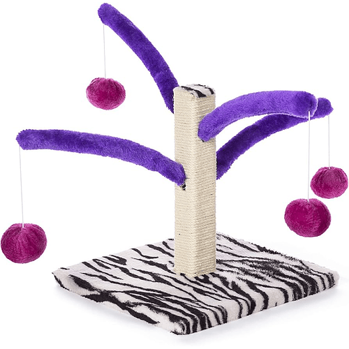 Prevue Rascador Bounce´n Spring Tubo con Juguete para Gatitos – Entretenimiento y Cuidado de Uñas