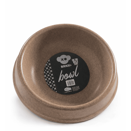 BRNX Eco-plato de Bamboo 21.5cm - Comedero para mascotas