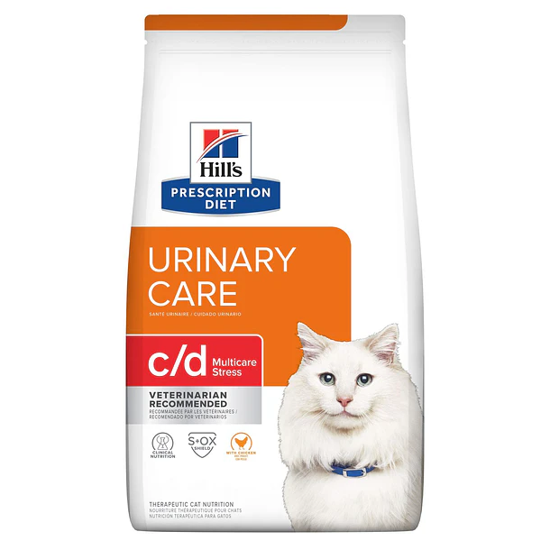 Hill’s Prescription Diet c/d Multicare Stress Gato 1.81kg | Salud Urinaria y Estrés