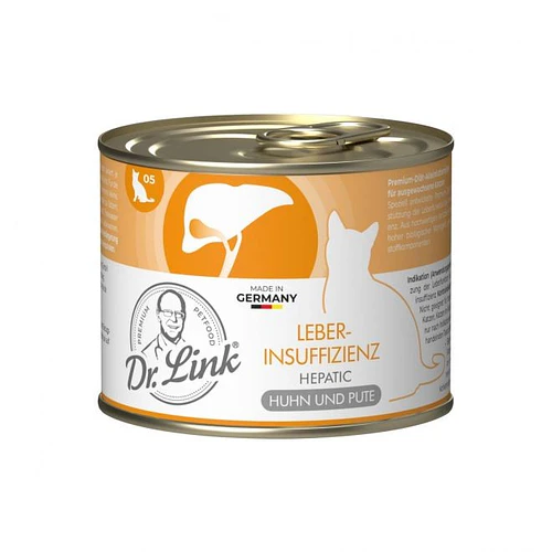 Dr. Link Lata Hepatic Gato 200gr | Alimento Húmedo Apoyo Hepático