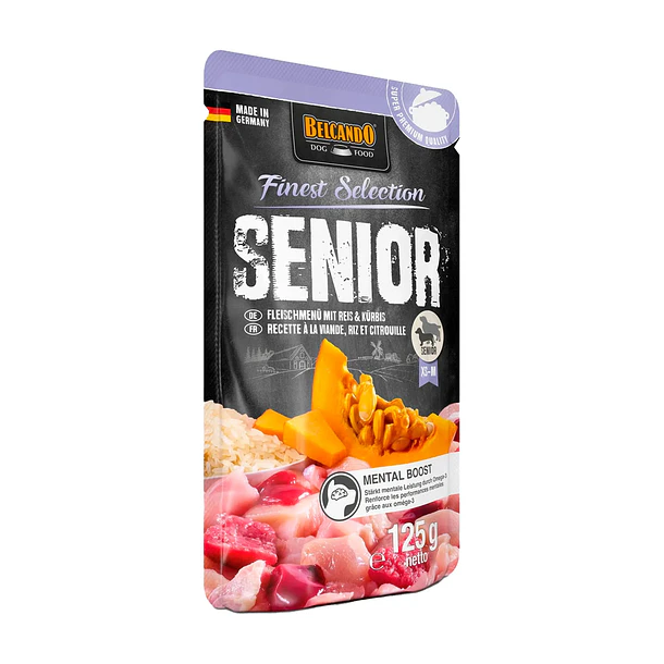 Belcando Pouch Senior Finest Selection Carne 125 g 1