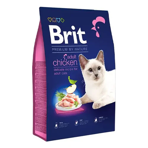 Brit Premium by Nature Cat Adult Chicken 8 kg
