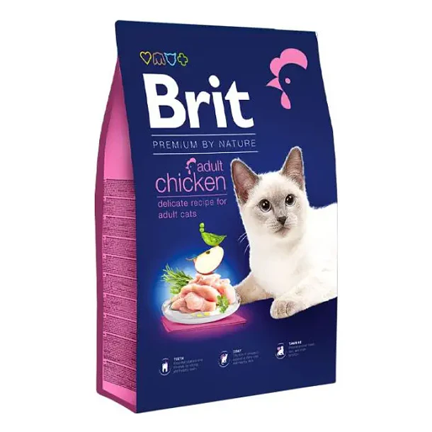 Brit Premium by Nature Cat Adult Chicken 8 kg