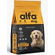 Alfa Dog Premium Senior 3kg - Alimento para Perros Senior Raza Mediana y Grande 
