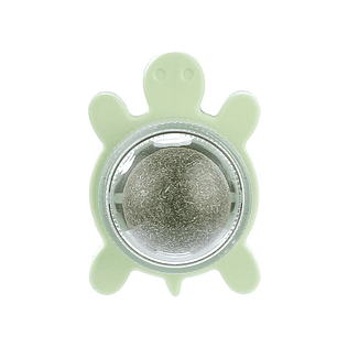 Pelota de catnip tortuga Verde