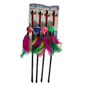 Varilla con pluma y pelota Variedades