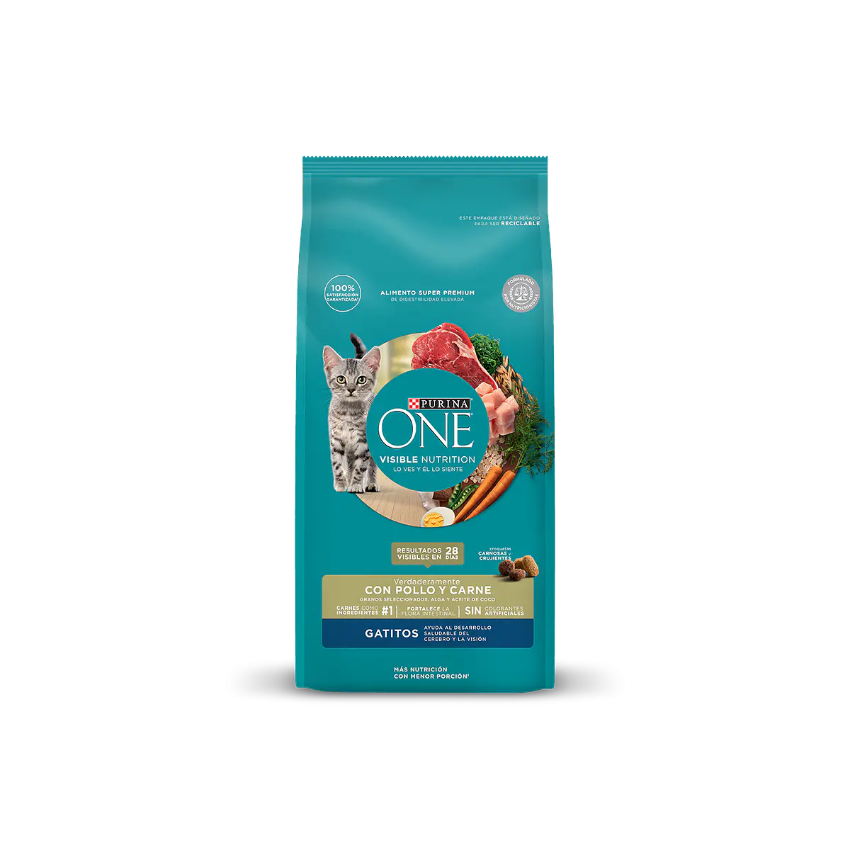 PURINA ONE POLLO Y CARNE GATITOS 2 KG | Todo para tus michis
