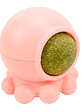 Juguete Catnip con forma de pulpo Rosado - Miniatura 1