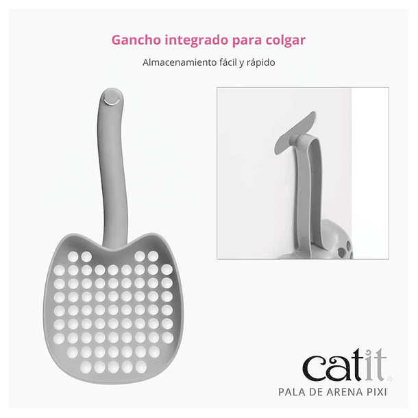 Catit Pixi Pala Gris 4