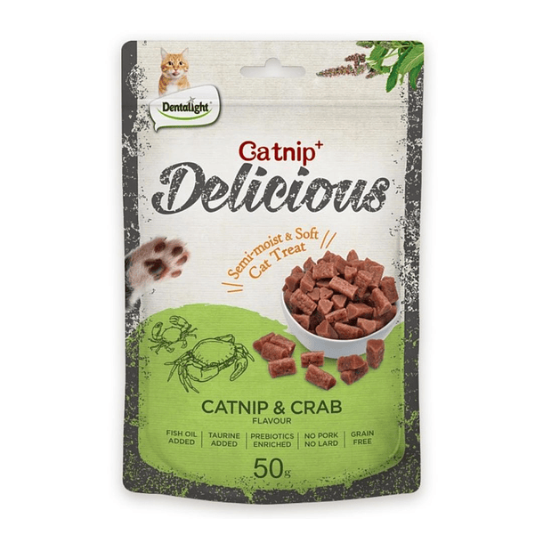 Dentalight Catnip Delicious de Cangrejo 50g