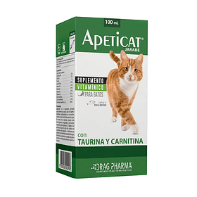 Apeticat Jarabe Taurina y Carnitina Sabor Salmón 100ml