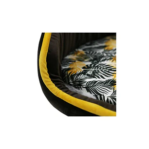 Hey! Cama Con Cojín Reversible Diseño Filodendros