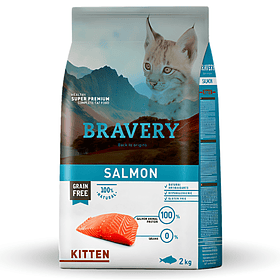 Bravery Salmon Kitten 2Kg