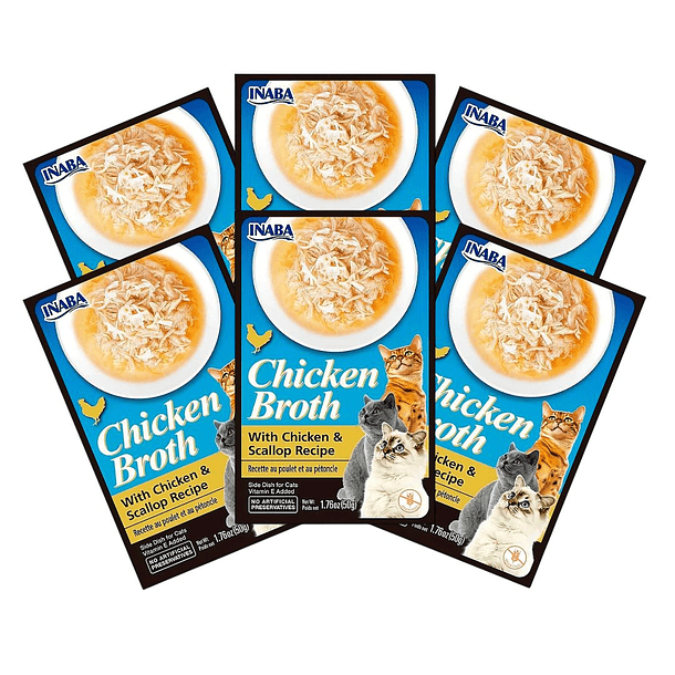 Churu Broth Variedades - Pack De 6 - Snack Premio Húmedo 3