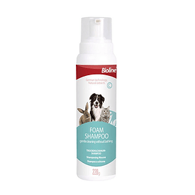 Bioline Shampoo de espuma baño en seco 220g