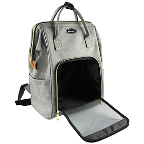 MaxPet Mochila para Mascotas color Gris