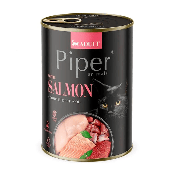 Piper Cat Salmón Lata 400g 1