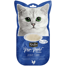 Kit Cat Purr Puree Plus Joint Care Pollo