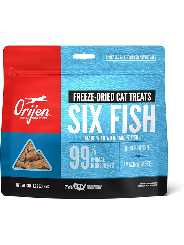 Orijen Six Fish Cat Treats 1