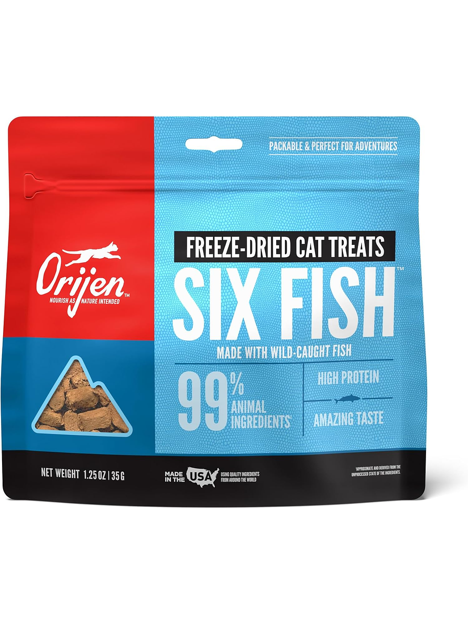Orijen Six Fish Cat Treats 1