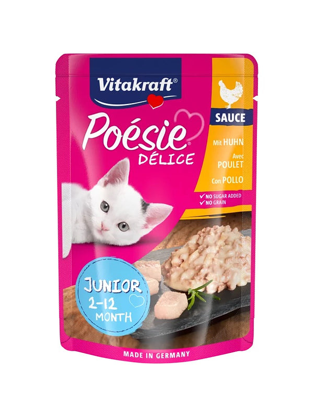 Vitakraft Poesie Delice Junior de Pollo 1