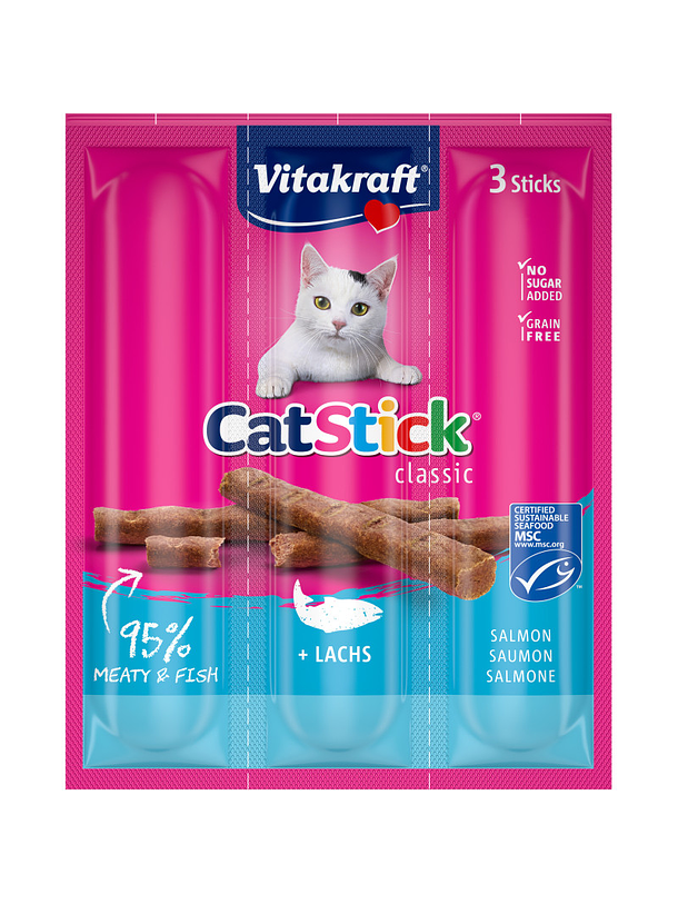 Vitakraft Cat Stick Salmón 1