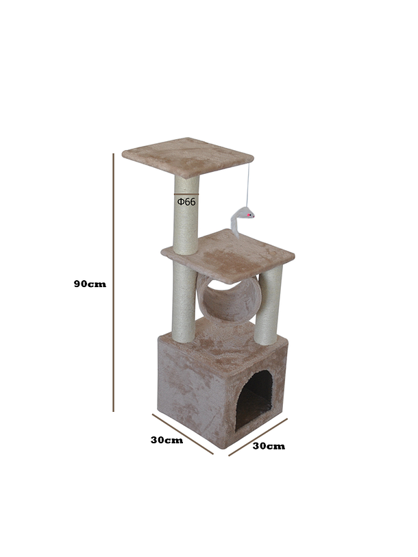 Rascador torre color Beige 2