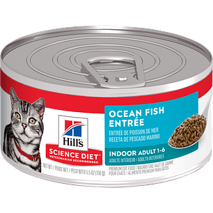 Hills Science Diet Lata Gato Indoor Ocean Fish 156g
