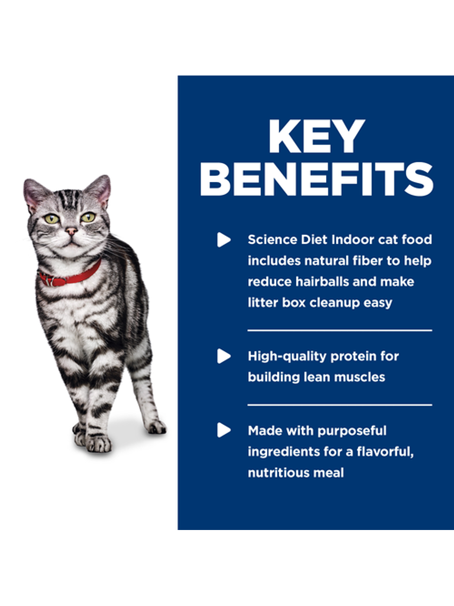 Hills Science Diet Gato Lata Adult Indoor Chicken 156g 4