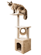 Rascador torre color Beige - Miniatura 1