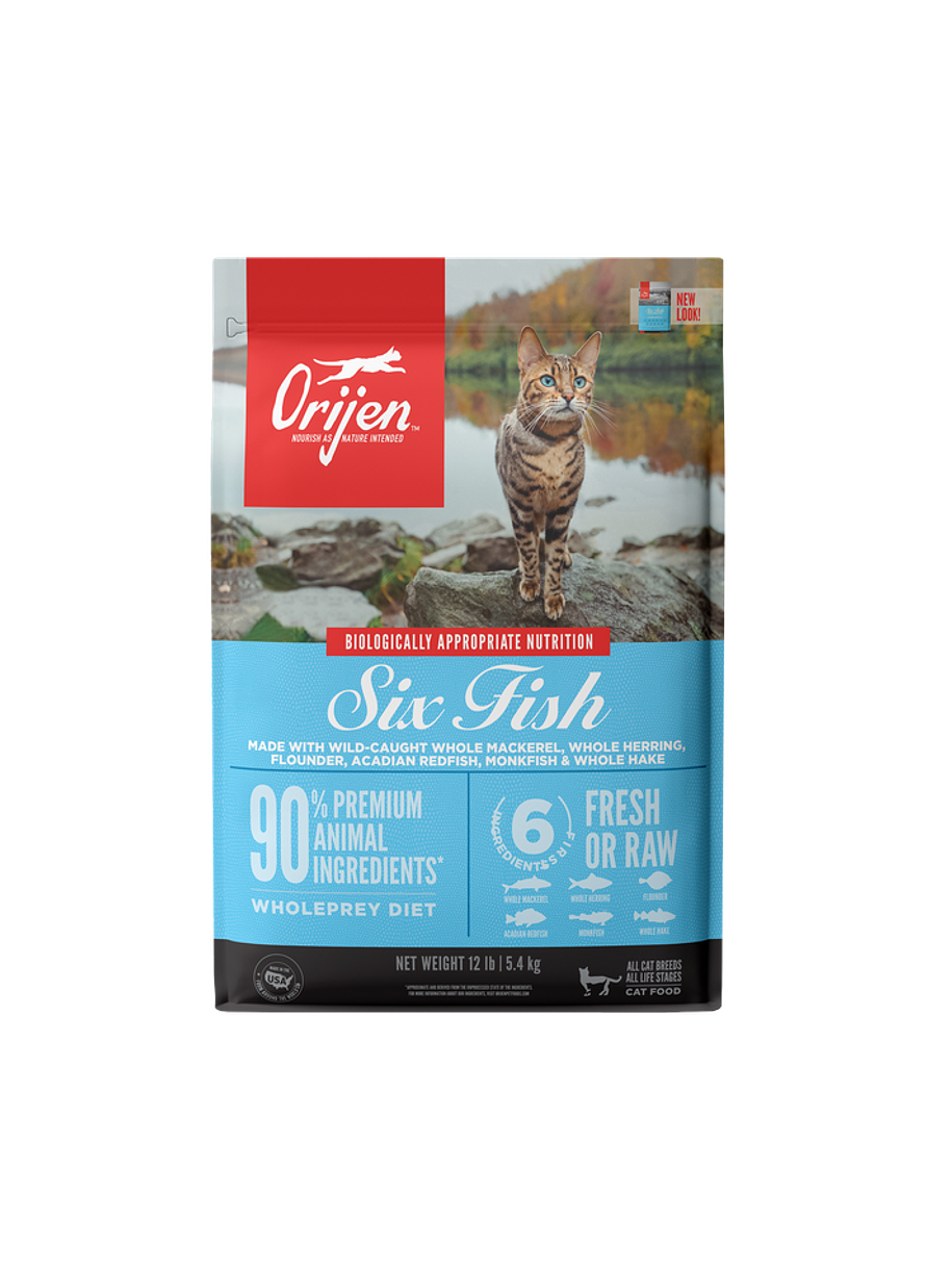 Orijen Six Fish Cat 1,8Kg 1