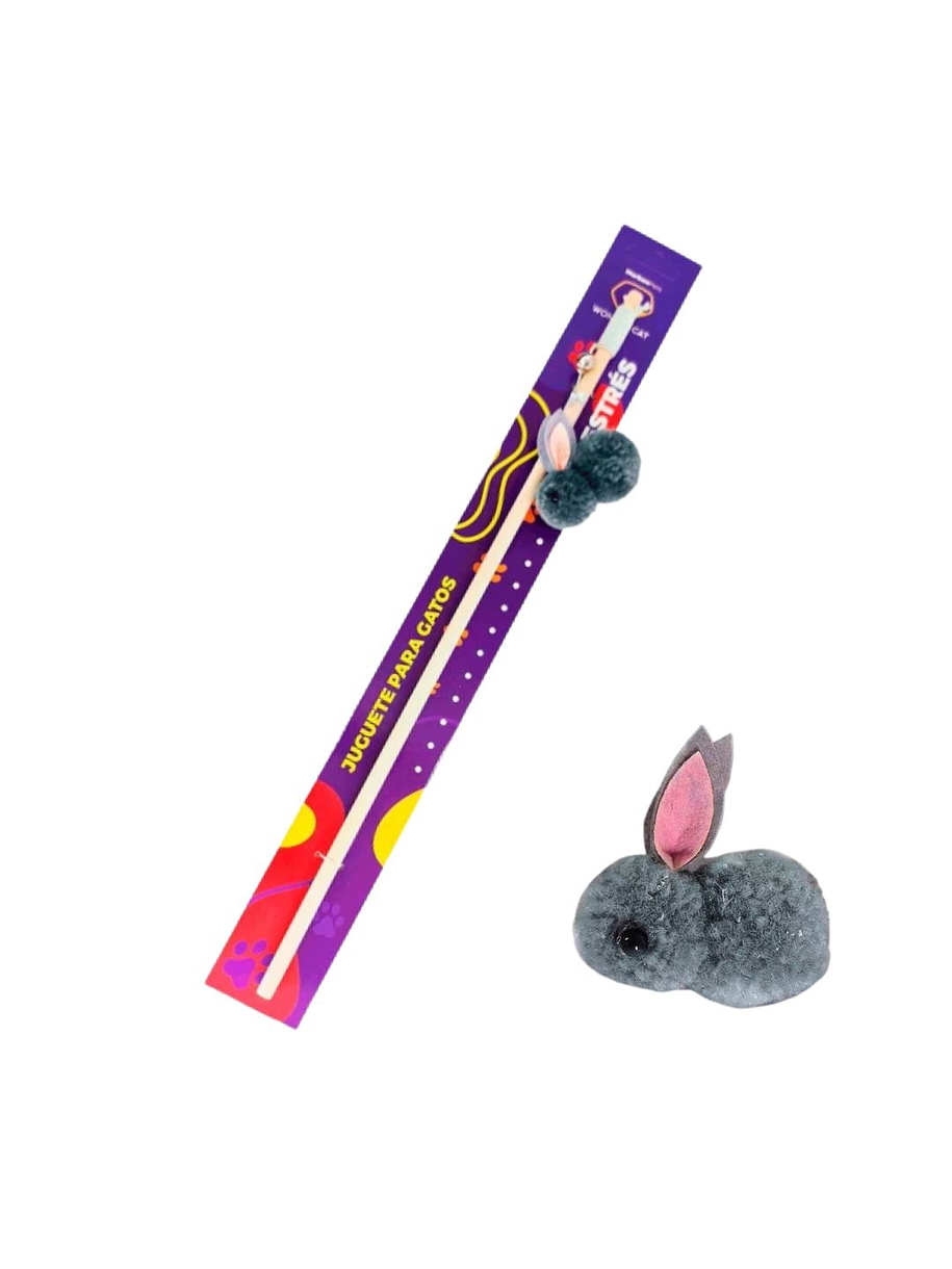 Varilla con Conejo Gris 1