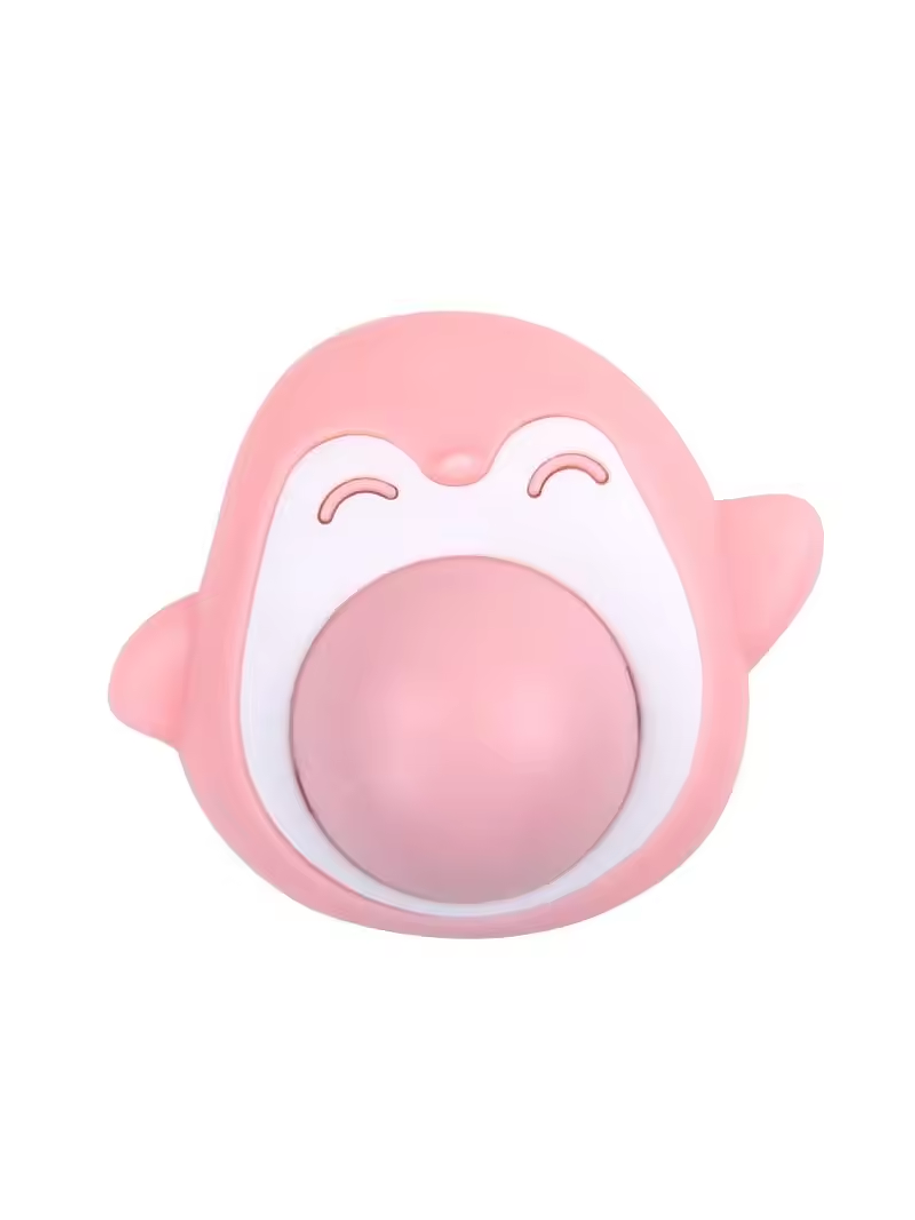 Pingüino Rosado con Bola de Catnip Giratoria 2
