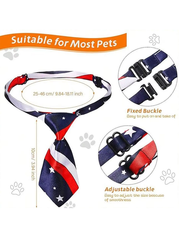 Corbata Para Mascotas Estilo Escocés 2