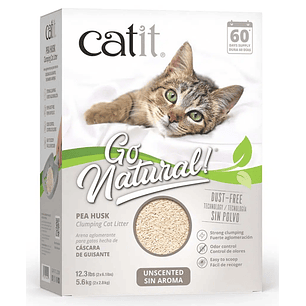 Catit Go Natural Arena Biodegradable Sin Aroma 5.6Kg