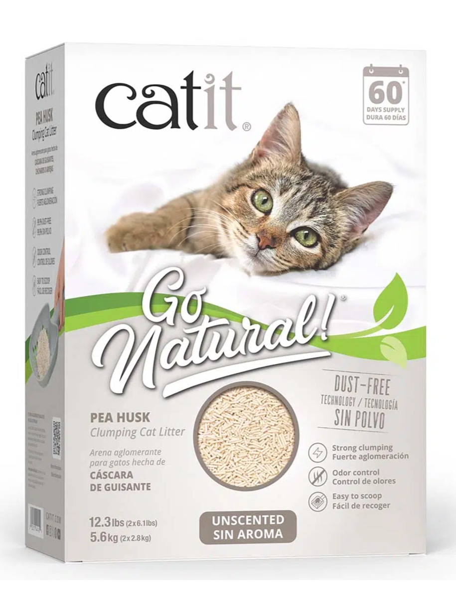 Catit Go Natural Arena Biodegradable Sin Aroma 5.6Kg 1