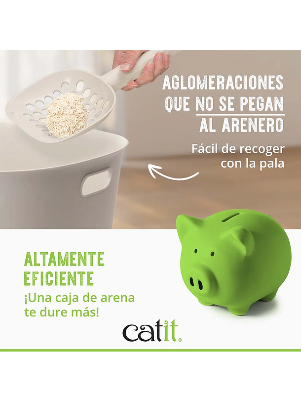 Catit Go Natural Arena Biodegradable Sin Aroma 5.6Kg 4