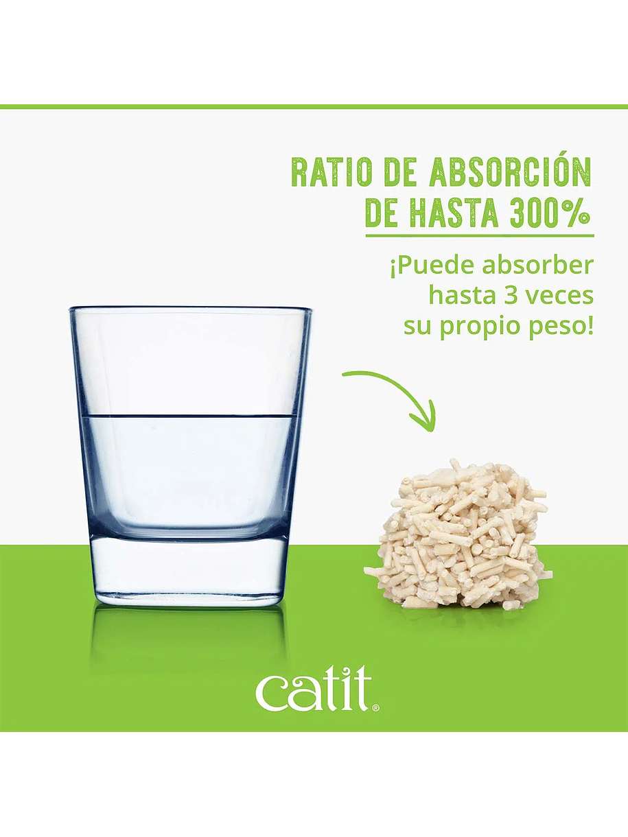 Catit Go Natural Arena Biodegradable Sin Aroma 5.6Kg 6