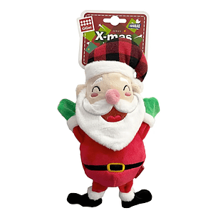 Gigwi Peluche Viejo Pascuero Tamaño Grande Para Mascotas