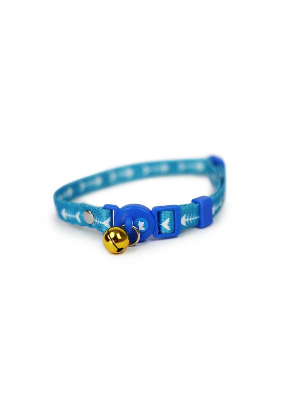 Hey! Collar Celeste con Pescados 1