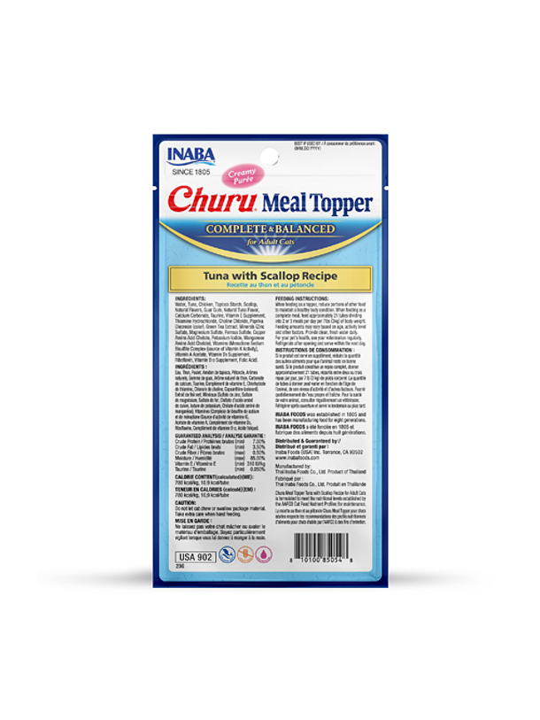 Churu Meal Topper Atún Ostión 2